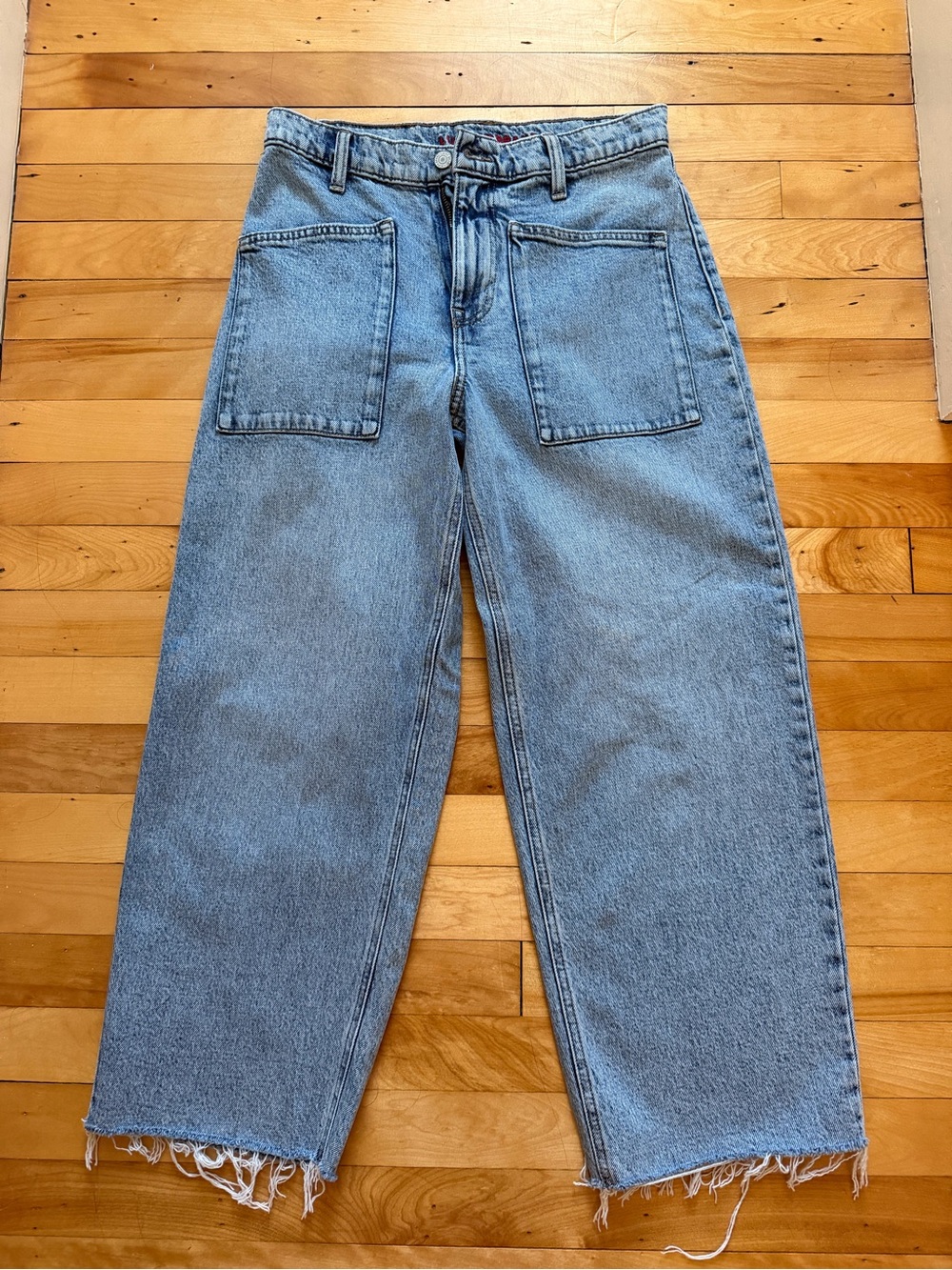 LUCKY BRAND Light Blue Cropped Ankle Jeans